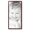 thumbnail image 2 of ArtToFrames 15" x 32" Cherry Picture Frame, 15x32 inch Red Wood Poster Frame (WOM-4213),  Pack, 2 of 6