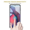 thumbnail image 6 of Tempered Glass 2 Pack Screen Protector for Motorola Moto G Stylus 5G (2023) - HD Clear Full Cover (Fingerprint Unlock) 9H Hardness Case Friendly for Motorola Moto G Stylus 5G (2023), 6 of 6