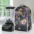 thumbnail image 5 of Yuyamidu Hummingbird Blender Dust Cover with Handle Purple Flower Food Processor Cover Anti Splash Kitchen Appliance Covers Stand Mixer or Coffee Maker Appliance Cover, 5 of 6