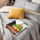 thumbnail image 4 of Manta para sofá de 50 x 60 pulgadas, suave y acogedora manta de franela polar con diseño de hamburguesas de comida rápida, personalizada, ligera, cálida y difusa, para cama, sofá y silla, 4 of 7