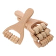 thumbnail image 3 of 4 rodillos de madera para masaje corporal completo, herramienta de masaje de pies para hombres., 3 of 7