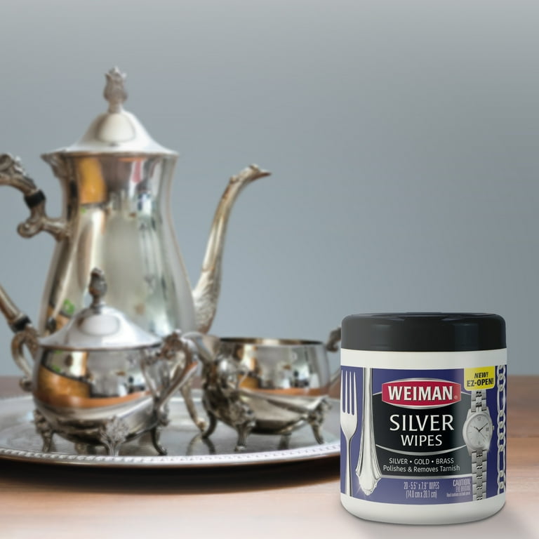 Hagerty Instant Silver Dip - Silver Cleaner and Heavy Tarnish Remover for  Silverware, Sterling Jewelry, And All Silver Objects - Fast Acting, Made in
