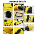 thumbnail image 2 of M Buder Bolsa Trasera Impermeable para Motocicleta de 80L Equipaje de Viaje Seco de PVC Alta Capacidad Ideal para Acampar Navegación Kayak Pesca Amarillo, 2 of 7