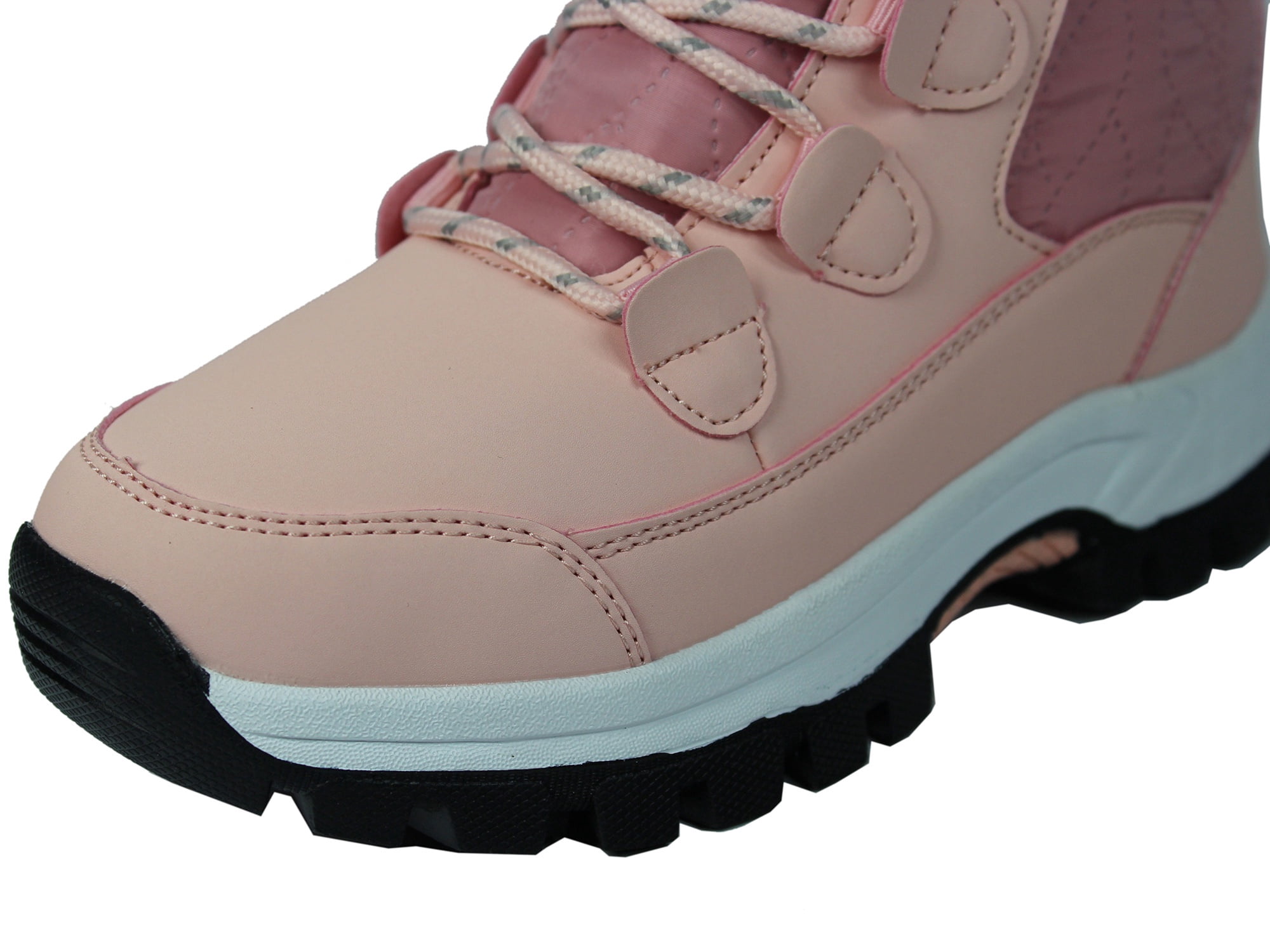 OwnShoe Women's Mid Calf Snow Boots Warm Winter Shoes Outdoor Hiking Boots Gift