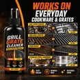 thumbnail image 3 of BBQ Grill Cleaner Spray, 100ml Rust and Grease Remover, Heavy Duty Descaling Solution for Metal Grates and Stoves, 3 of 7
