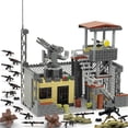 thumbnail image 2 of Set de bloques de construcción ZHX Military Base 550 piezas con accesorios, 2 of 6