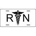 thumbnail image 1 of Plaques d'Immatriculation Emblème Logo Infirmière Diplômée, 1 of 1