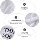 thumbnail image 3 of Fast Dry Pet Bathrobe Pajamas Quick Drying and Super Absorbent Night Gown Bath Robe for Dog Cat with Hood Size L (White), 3 of 4