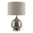 thumbnail image 1 of Gild Design House Kinsley Contemporary Metal and Glass Table Lamp in Gray/Silver, 1 of 3