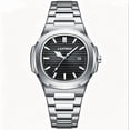 thumbnail image 1 of LAATIKUI Reloj de Cuarzo Reloj para Hombre Luminoso Impermeable de Negocios Moda Reloj casual, 1 of 5