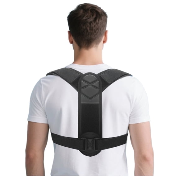 COREBAY Breathable Invisible Posture Corrector Adjustable Back Support 31-47" for Men Women Posture Improvement Back Neck Shoulder Pain Relief