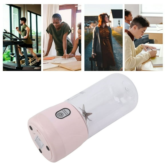 Mini licuadora, licuadora portátil, mini exprimidor recargable por USB, botellas de licuadora portátiles, experiencia incomparable
