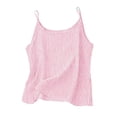 thumbnail image 6 of Eltusu Girls Tank Tops, Striped Breathable Crewneck Summer Sleeveless T-Shirts Pink Size 5-6 T, 6 of 7