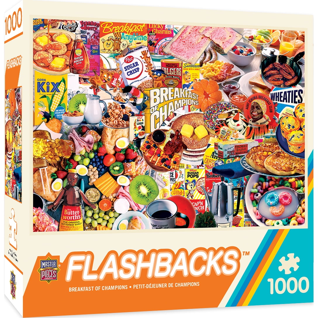 Masterpieces FLASHBACKS LET THE GOOD TIMES ROLL 1,000 piece jigsaw puzzle NEW 