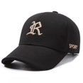 thumbnail image 5 of XIAOCHA Letter R Embroidered Baseball Cap for Men Breathable Outdoor Urban Sun Guard Dad Hat ,BK1, 5 of 5