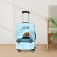 thumbnail image 1 of Elastic Luggage Cover Anti Scratch Spandex Suitcase Protector for Holiday Blue 18-20inch, 1 of 3
