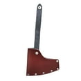 thumbnail image 4 of Hatchets Protective Case Waterproof Hatchets Sheath Leather Texture for Outdoor Camping with Leather Cover Secures Waist Carry, 4 of 8