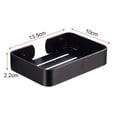 thumbnail image 2 of Soaps Dish,Holder Aluminium Soaps Tray Holder Without Drilling Rectangular Drain Openings for Bathroom Kitchen, 2 of 8