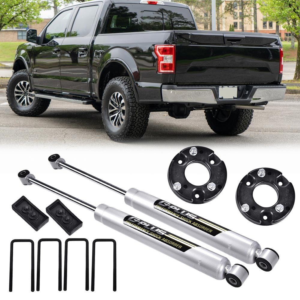 PIT66 2" Leveling Lift Kit W/ N3 Shocks, Fit for 2009-2021 Ford F-150  2WD 4WD
