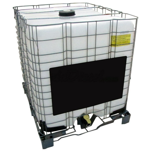 275 Gallon Ibc Tote With Metal Pallet Cage Walmart Com Walmart Com