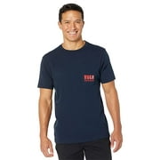 Rvca Men's Winch Screen T-Shirt Blue Size X-Large