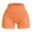 Orange, variant on Shorts for Women Plus Size Athletic Zipper with Pockets Workout Gym Running Shorts 2026 Vacation Beach Clothes Beige M