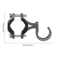 thumbnail image 3 of Ganchos Para Almacenamiento De Bicicletas Gancho para bicicleta Colgando Aleación de aluminio Robusto Gancho para manillar de bicicleta (Plata), 3 of 3
