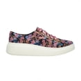 thumbnail image 2 of Tenis Con Flores y Plataforma Mujer Juvenil Textil Cómodo negro 25 Incógnita 088D3A, 2 of 6