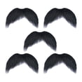 thumbnail image 1 of 5 bigotes falsos, divertidos y con facial falso para Halloween, juego de rol de para hombres., 1 of 8