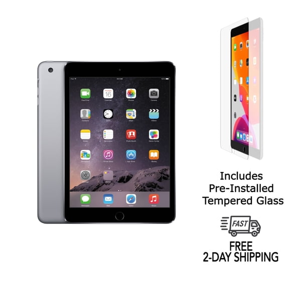 IPad Mini 3 Wi-Fi 16Gb Argent - A1599 - Pour Pièces Détachées (Ne Fonctionne Pas)