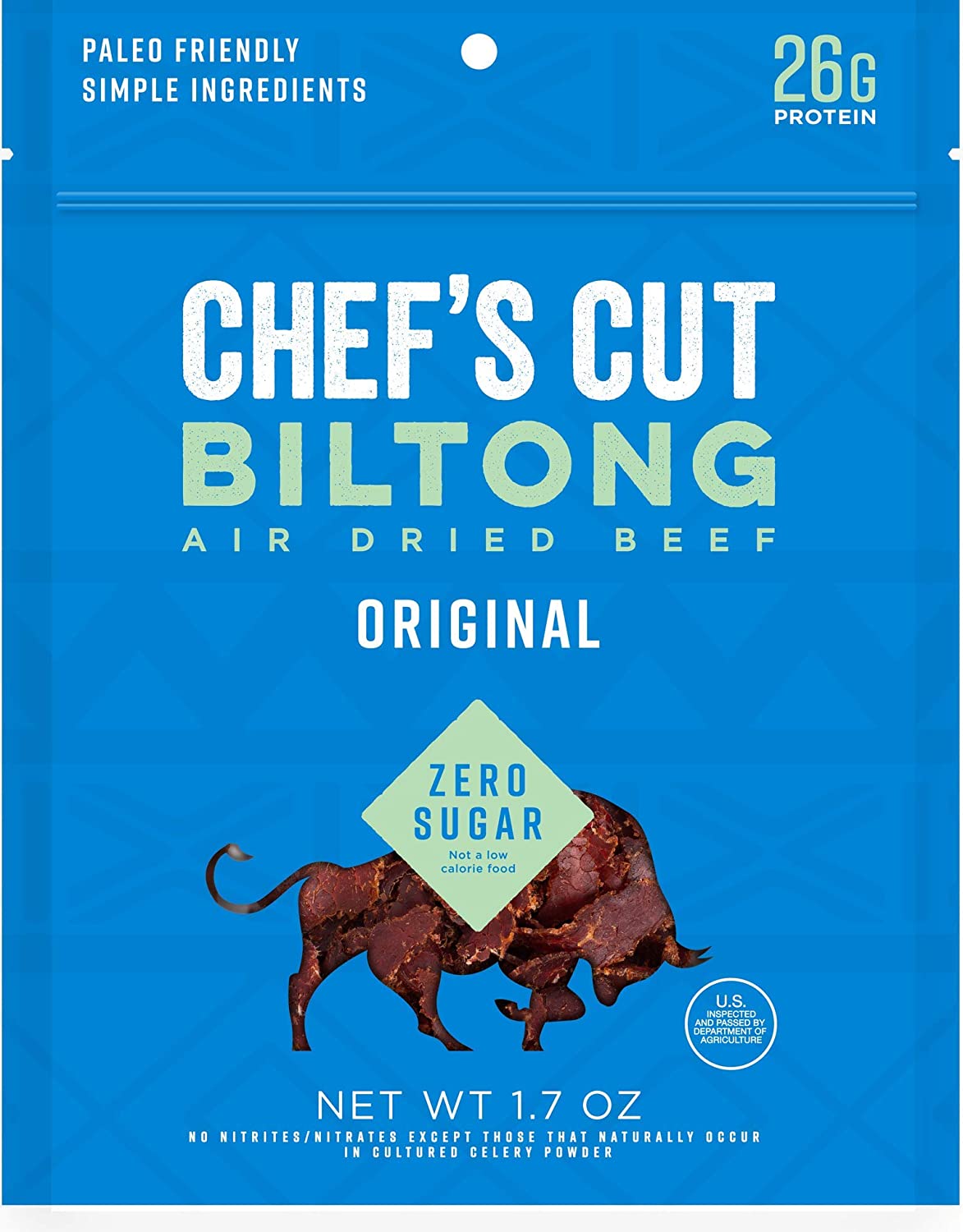 Chefs Cut Original Biltong Beef, 1.7 oz (Pack of 4)