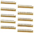 thumbnail image 1 of 10PCS Digital Price Tag 3D Metal Shelving Adjustable GBP Price Square Kit for Shop Display Jewelry Watch Shop Office, 1 of 5