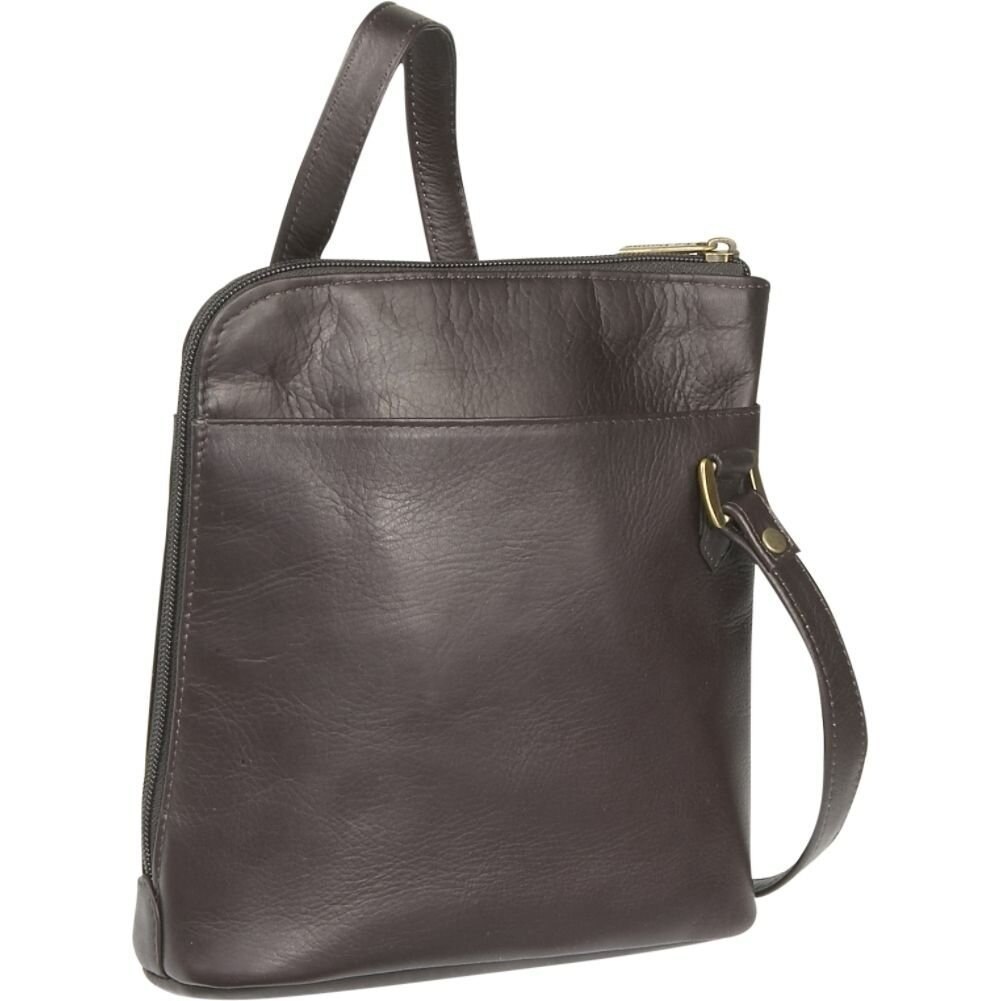 Le Donne Leather L-Zip Crossbody Shoulder Bag LD-808 - image 3 of 4