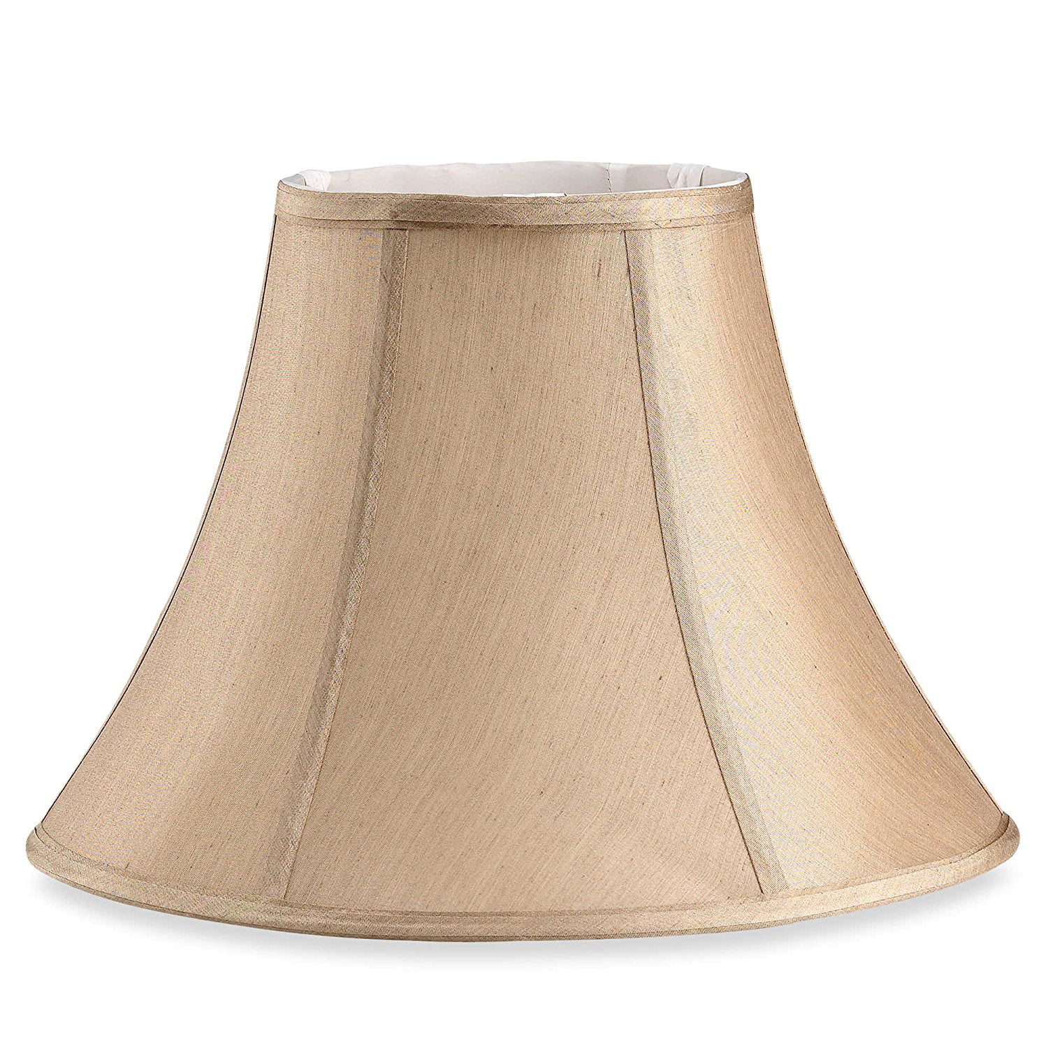 Large 15-Inch Bell Lamp Shade in Beige, Complete the look of your lamp