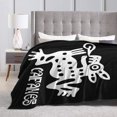 thumbnail image 3 of Blanket Throw Bedding Room Decor Flannel Blankets for Bed Sofa Warm Blankets 80"x60", 3 of 6