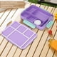 thumbnail image 3 of Fiambrera para Niños, Fiambrera Portátil, Contenedor de Almuerzo de Cafetería Conveniente para Niños, Apto para Microonda, Con utensilios, 3 of 7