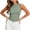 Green-tanks, variant on Womens Sleeveless Tank Top, Slim Fit Racerback High Neck Undershirts, Casual Basic Summer Layer Outdoor Tank Top