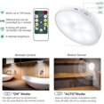 thumbnail image 4 of LED Night Light Closet Lamp, USB Rechargeable 6 Pack Wireless Night Lights with Touch Control and Remote Control Dimmable Brightness Powered Cabinet L, 4 of 5