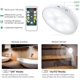 thumbnail image 4 of LED Night Light Closet Lamp, USB Rechargeable 6 Pack Wireless Night Lights with Touch Control and Remote Control Dimmable Brightness Powered Cabinet L, 4 of 5