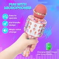 thumbnail image 3 of Gifts for 6 7 8 9 10 Year Old Girls Boys: Art and Crafts Microphone for Kids Wireless Karaoke Machine Toys for 6-12 Year Old Girl Children Singing Birthday Gifts for 6-12 Year Old Speaker Voice Toy, 3 of 7