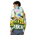 thumbnail image 5 of Lsque Pikmin for Mens Full-zip Hoodie, Zip-up Pullover Hooded Sweatshirt, Kangaroo Pocket Hoodie Ideal for Daily Wear, Travel, and Home-XX-Large, 5 of 8