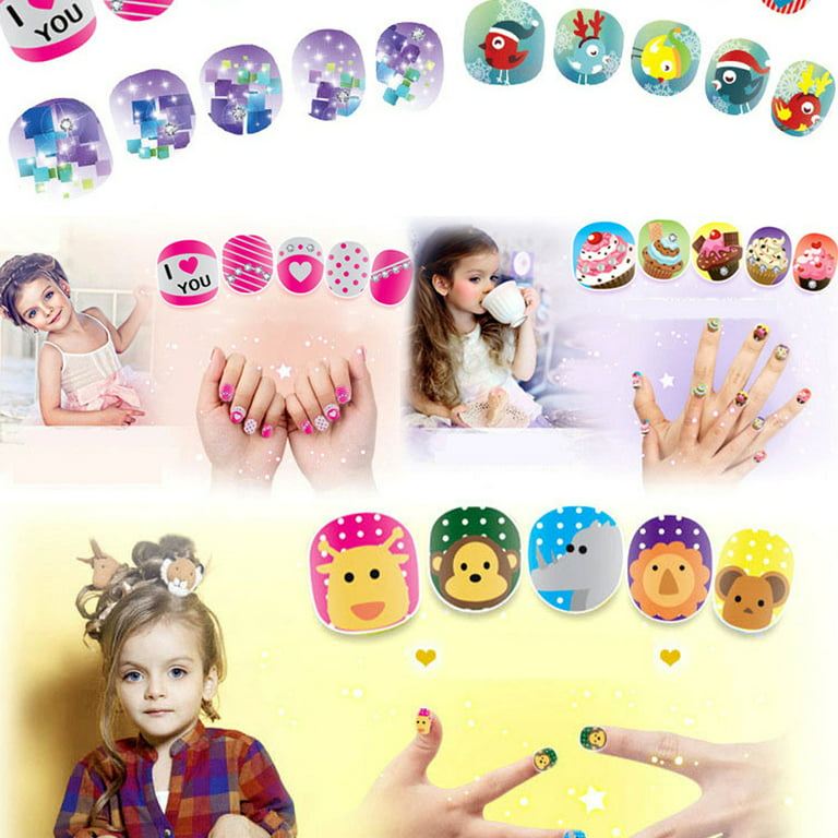 Glittering Kids Sticker Ear & Nail Sticker Easy Peel Off Scrapbook Stickers  3D Cutting Mug Stickers Children Party Gift - AliExpress