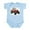Sky Blue, variant on CafePress - Tractor Infant Bodysuit - Baby Light Bodysuit, Size Newborn - 24 Months