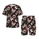 thumbnail image 1 of Fotbe Butterfly Pijama Estampada de 2 Piezas para Niños – Ropa de Dormir de Manga Corta Cómoda para Niños y Niñas, Camiseta y Shorts de Algodón-Small, 1 of 6