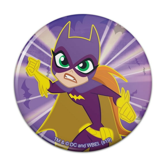 DC Super Hero Girls Batgirl Kitchen Refrigerator Locker Button Magnet