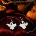 thumbnail image 4 of Halloween Decoration Indoor Outdoor Clearance Under $5.00! Thanksgiving Fall Decorations for Home, Halloween Earrings Party Decorations Scary And Funny Earrings, 4 of 7