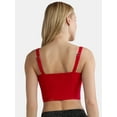 thumbnail image 3 of Madden NYC Lace Inset Corset Top, Women's, 3 of 5