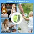 thumbnail image 3 of Air tag Wristband Kids(2 Pack), Nylon Air tag Bracelet for Kids Compatible with Apple Air tag, Air tags Protective Cover with Strap Holder Lightweight Elastic Watch Band for Kids, Elders, 3 of 8