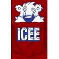thumbnail image 2 of Men's ICEE Peekaboo Bear Graphic Tee Red 3X Large, 2 of 5