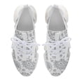 thumbnail image 5 of Line Drawing Paisley Walking Shoes for Men Woman Lightweight Tennis Fashion Elastic Sports Shoes Cushion Basketball Shoes, 5 of 7